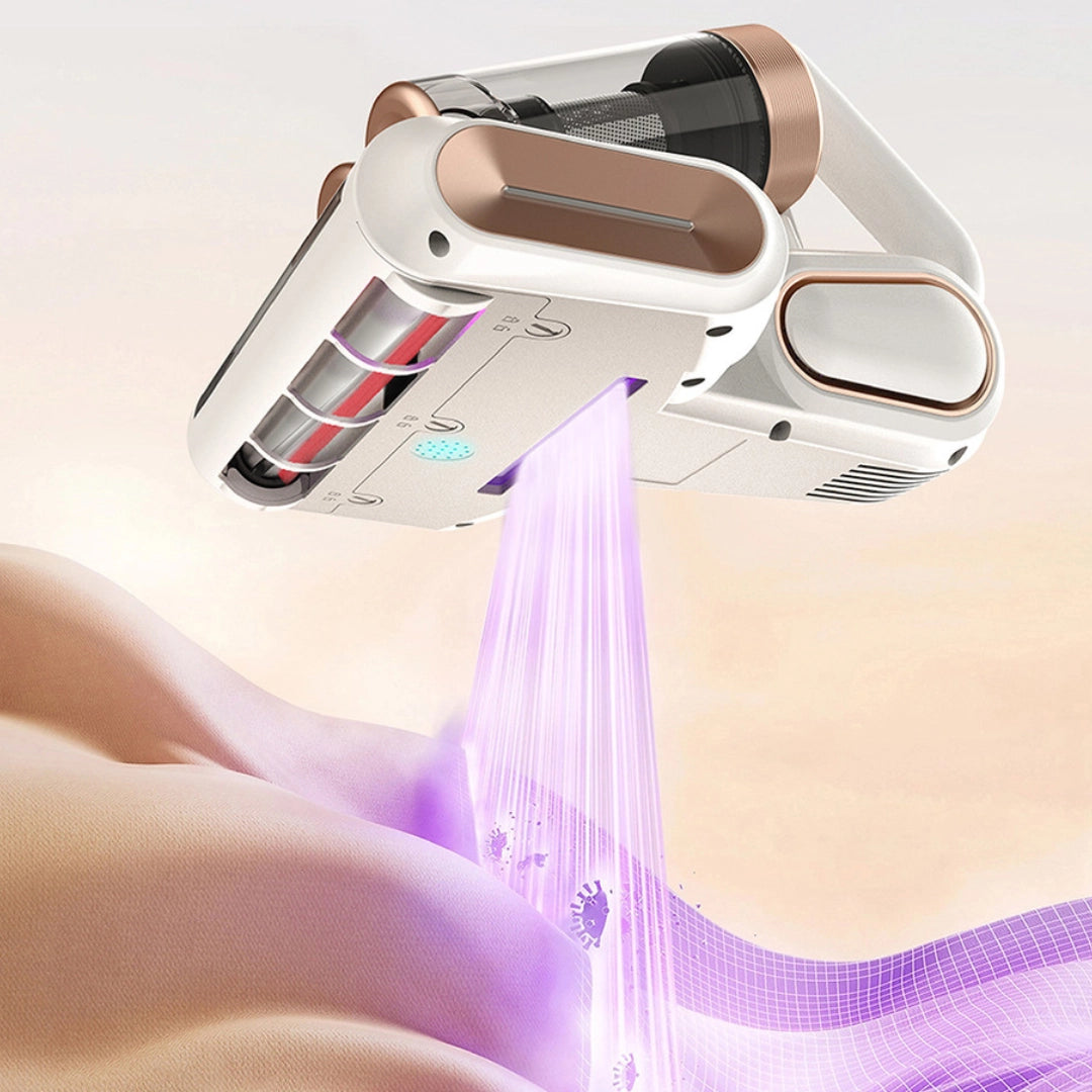 Purple UV light penetrating bedding for deep sterilization