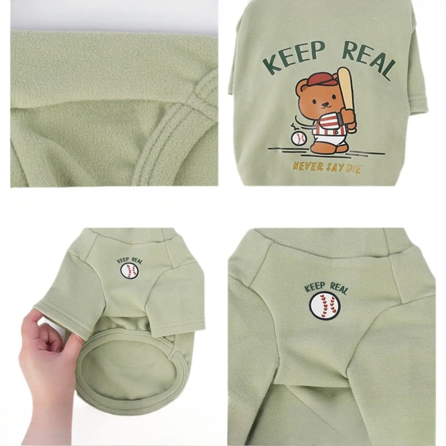 Baseball Bear Hoodie UNIPATS